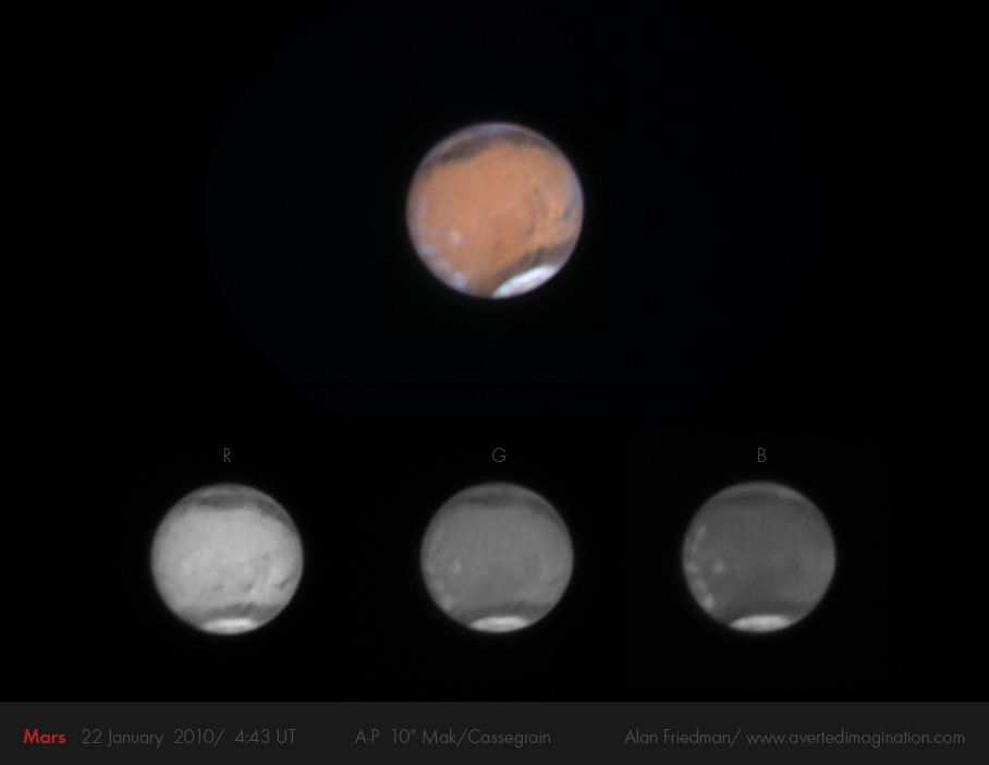 mars january 22, 2010