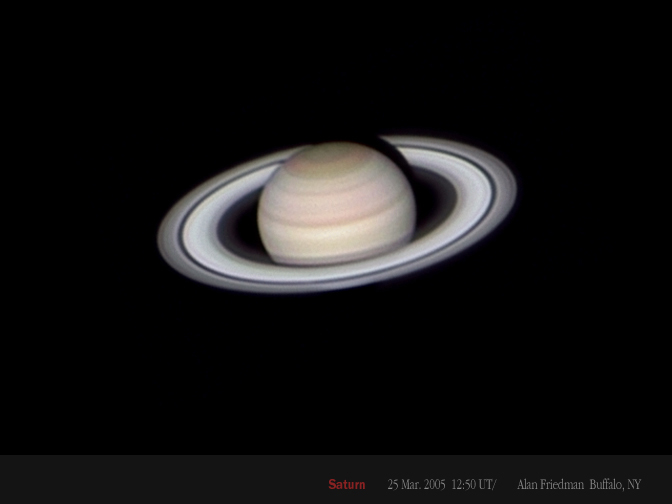 saturn on Good Friday 2005